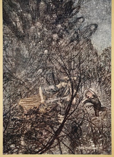 Su e giù, su e giù, Goblin, guidali su e giù, illustrazione da 